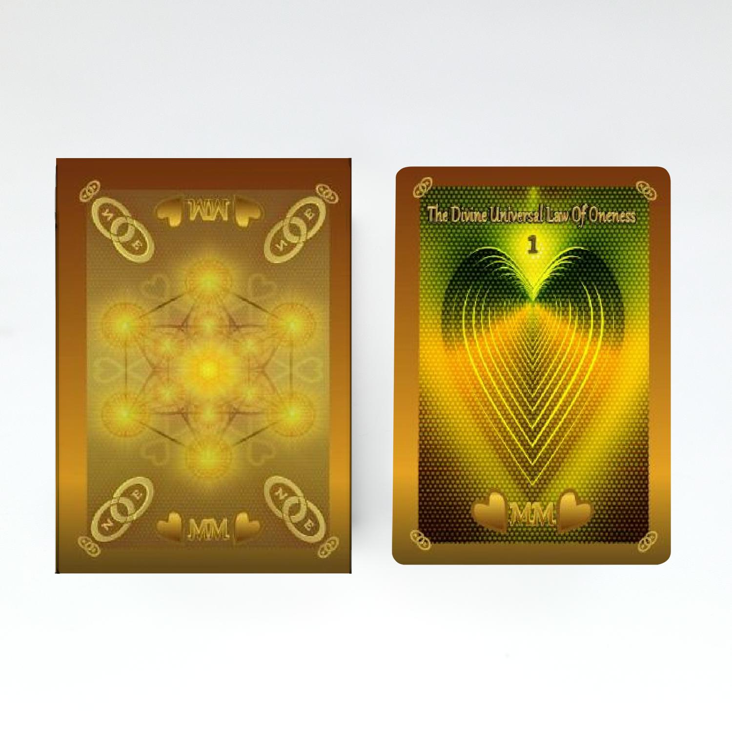 Our New Earth Oracle Jumbo Cards, booklet, box (3.5” x 5”)